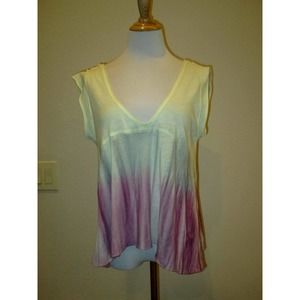 We the Free Paradise Tie-Dye Sleeveless Pullover Top- Size Small- EUC